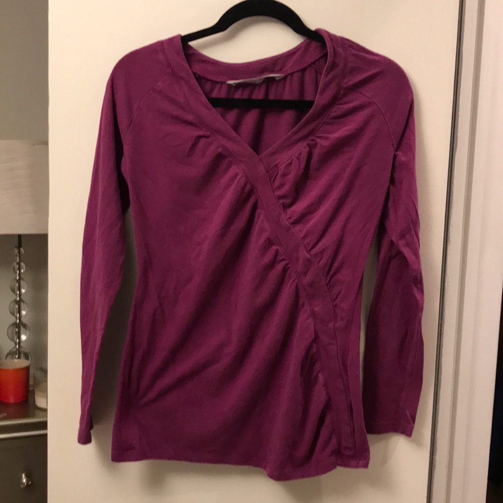 Athleta Rushed V-Neck T-Shirt
